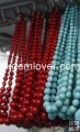 HL033 Wholesale red turquoise loose beads necklace HL033 Wholesale red turquoise loose beads necklace
