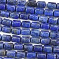 LP051 natural Lapis Lazuli gemstone beads on sale barrel 6*9mm