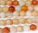 DE036 Wholesale dragon vein agate beads round 8mm