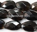 SK014 Faceted smoky quartz wholesale rectangle 18*25mm