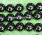 JE028 Wholesale Jet Gagate Loose Beads, Round 20mm 16"