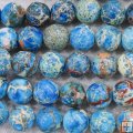 SE044 Sea sediment jasper round 18mm
