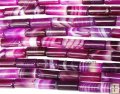 BZ154 Pink stripe agate jewelry making beads barrel 6*12mm