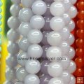 MJ060 Malay Jade round 14mm dyed