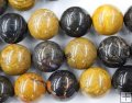 WD016 Wholesale gemstone loose beads wood fossil round 8mm