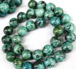 Q012 Wholesale Africa Turquoise, Round 12mm, Gemstone Loose Bead