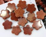 GD025 Golden sand gemstone beads for sale flower 30mm GD025 Golden sand gemstone beads for sale flower 30mm