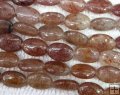 SB008 strawberry quartz, wholesale gemstone beads, oval 8*12mm