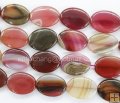 Lovely Agate, Gemstone bead, Oval 18*25mm T352