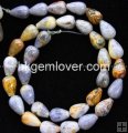 BM010 Wholesale gemstone beads brioche agate teardrop 8*12mm