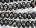 Silver Scale Stone, Rondelle 10mm, Gemstone Wholesale Bead S007