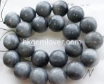 HK001 semi precious gemstone Hawk's Eye Beads Round 18mm