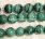 ML029 Natural malachite gemstone loose beads round 8mm