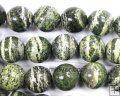GZ059 wholesale gemstone beads Green zebra jasper round 12mm
