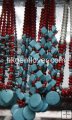 HL021 Wholesale blue turquoise loose beads necklace 20" HL021 Wholesale blue turquoise loose beads necklace 20"