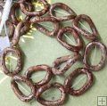 CX001 Wholesale Chohua jasper Gemstone beads 24*30mm